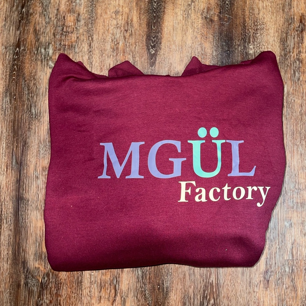 MGÜL BURGUNDY HOODIE
